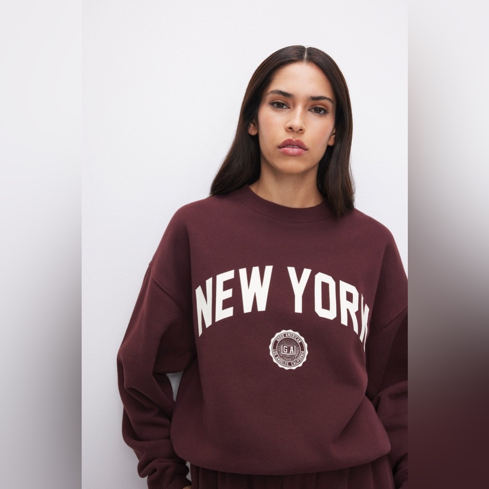 NEW YORK BRUSHED FLEECE GRAPHIC SWEATSHIRT